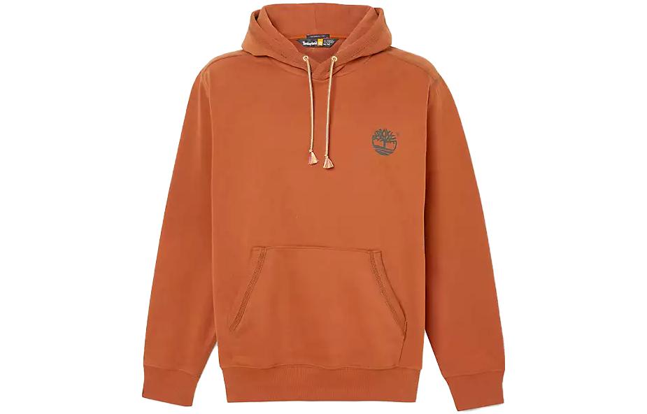 Timberland Elevated Hoodie Botanical Graphic Hooded Sweatshirt Brown A5MDA-358