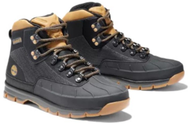 Timberland Euro Hiker 'Black Yellow' A1QJ2015 Lookbook Timberland Euro Hiker 'Black Yellow' A1QJ2015
