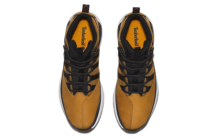 Shop Timberland Euro Hiker 'Black Yellow' A2DX6231