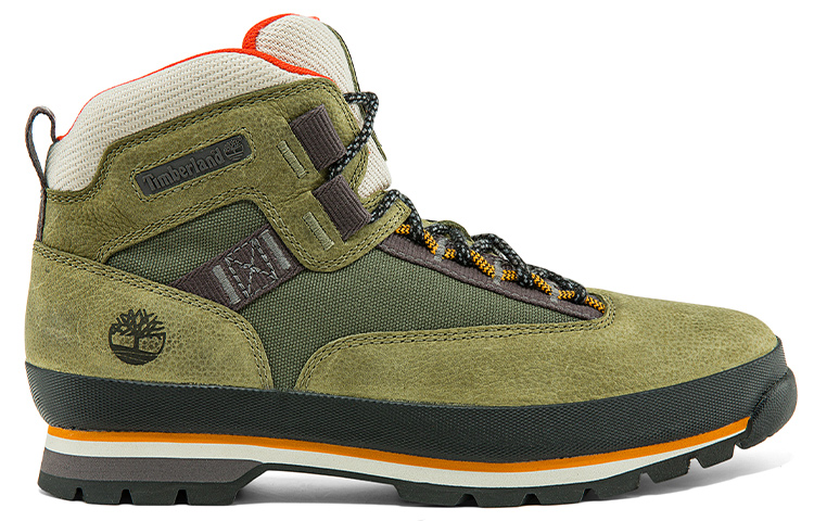 Order Timberland Euro Hiker Kulit & Kain 'Dark Green Nubuck' A2H84W