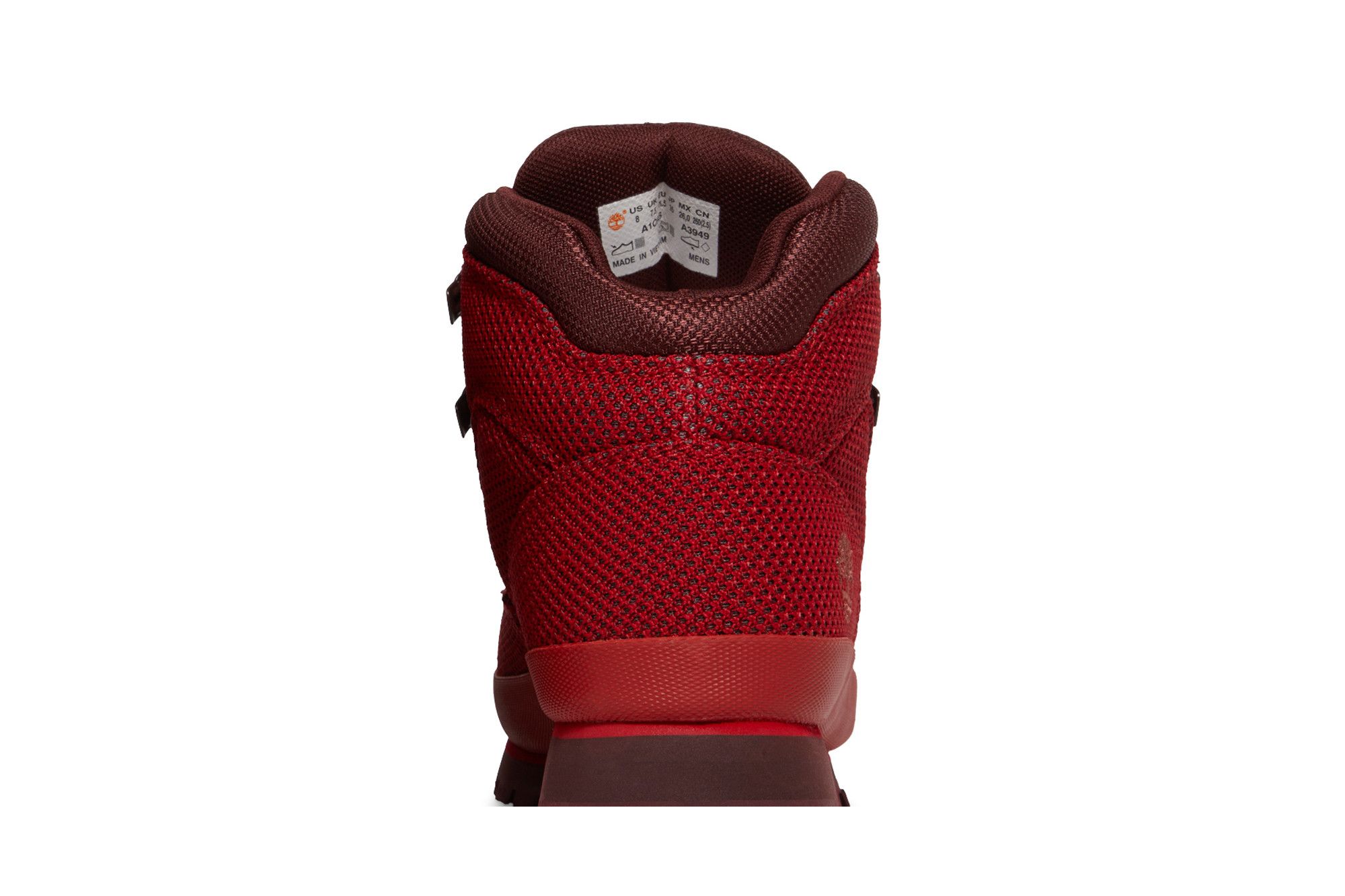 Sizing Timberland Euro Hiker Mid 'Rojo Medio' TB0A10AB-625