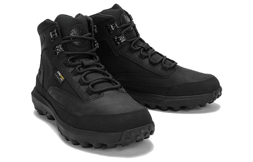 Shop Timberland Euro Hiker Mid Boot 'Nubuck Hitam' A5X75