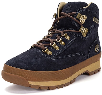 Timberland Euro Hiker Mid Lace Up Boots 'Dark Blue' A6839W Lookbook Timberland Euro Hiker Mid Lace Up Boots 'Dark Blue' A6839W