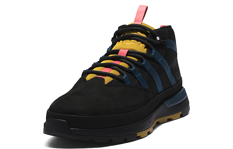Lookbook Timberland Euro Trekker 'Black Blue Yellow' A5NJQ015