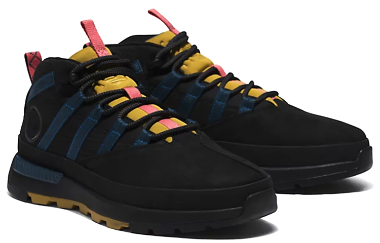 Shop Timberland Euro Trekker 'Black Blue Yellow' A5NJQ015
