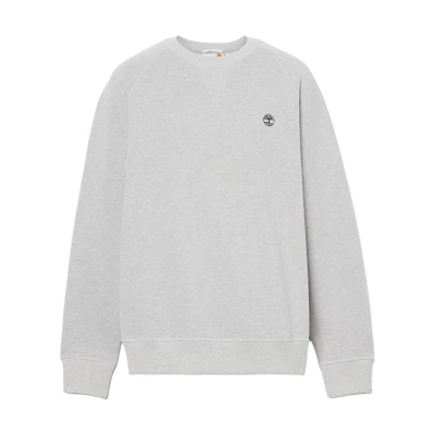 Timberland Exeter Loopback Grey Crewneck Sweatshirt Casual Pullover A2F78-052