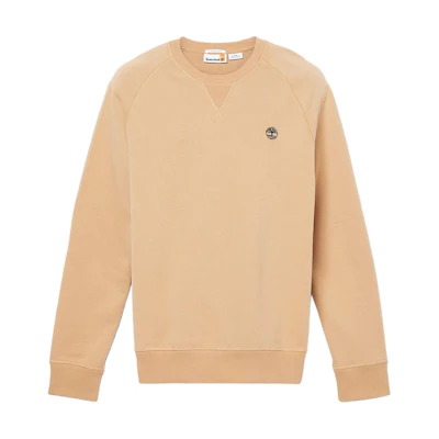 Timberland Exeter Loopback Logo Crewneck Sweatshirt Light Brown - Casual Wear A2F78-EH3
