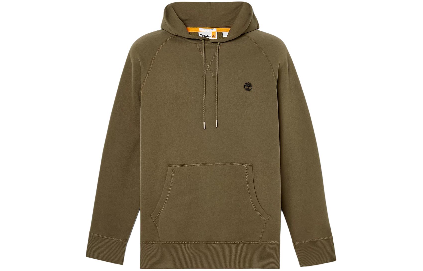 Timberland Exeter River Solid Logo Hoodie Green A6UBX-A58