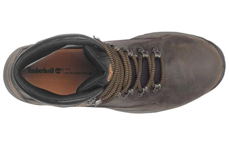 Shop Timberland Sepatu Kerja Mid-Top Fashion 'Cokelat Muda' 659874