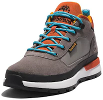 Lookbook Timberland添柏嶺 Field Pulls Hiker 耐磨防滑 中筒 戶外靴 灰橙