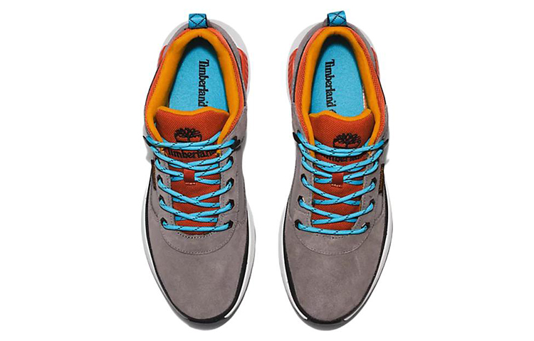 Shop Timberland Field Boot Hiker 'Grey Orange' A2HU5F49