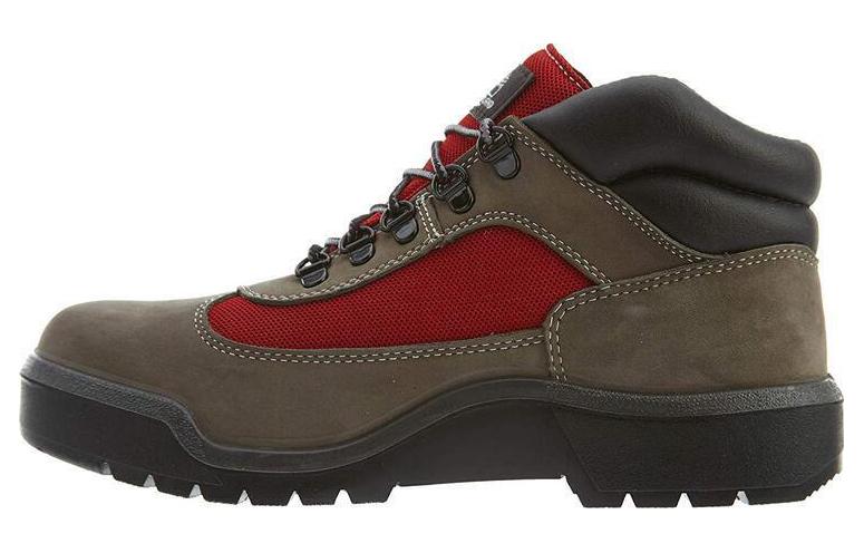 Buy ティンバーランド フィールドブーツMid グレーレッド TB0A1RDJ-056