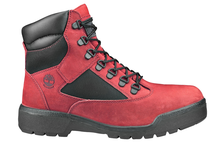 Order Timberland Field Boot Waterproof 'Red Black' A1RCJ