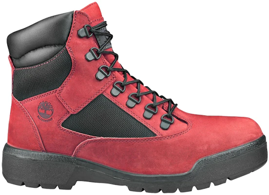 Timberland Field Boot Waterproof 'Red Black' A1RCJ Order Timberland Field Boot Waterproof 'Red Black' A1RCJ