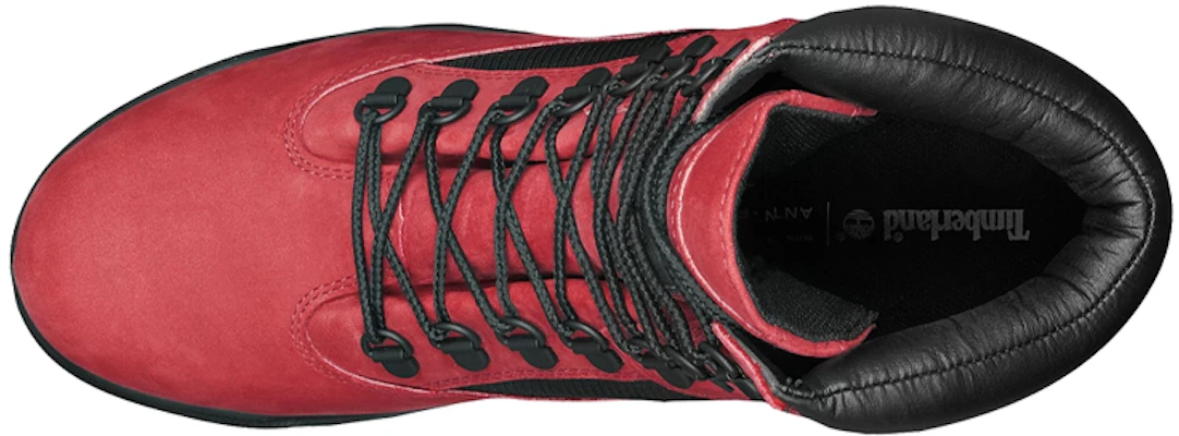 Timberland Field Boot Waterproof 'Red Black' A1RCJ Lookbook Timberland Field Boot Waterproof 'Red Black' A1RCJ