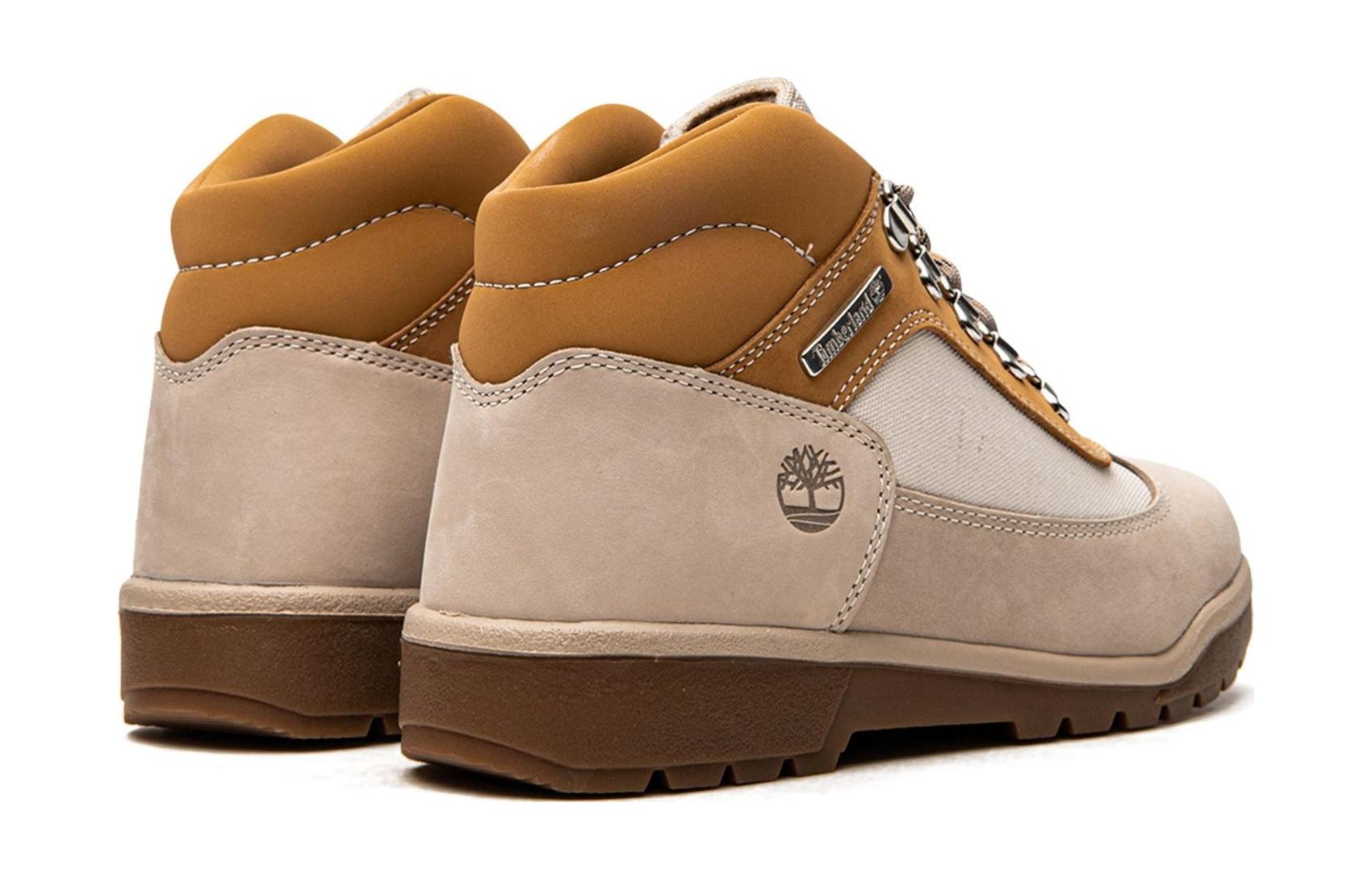 Shop 添柏岚Field Boots舒適百搭短靴大童米色