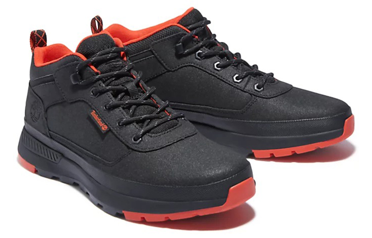 Shop Timberland Field Trekker 'Black Red' A2FYR001