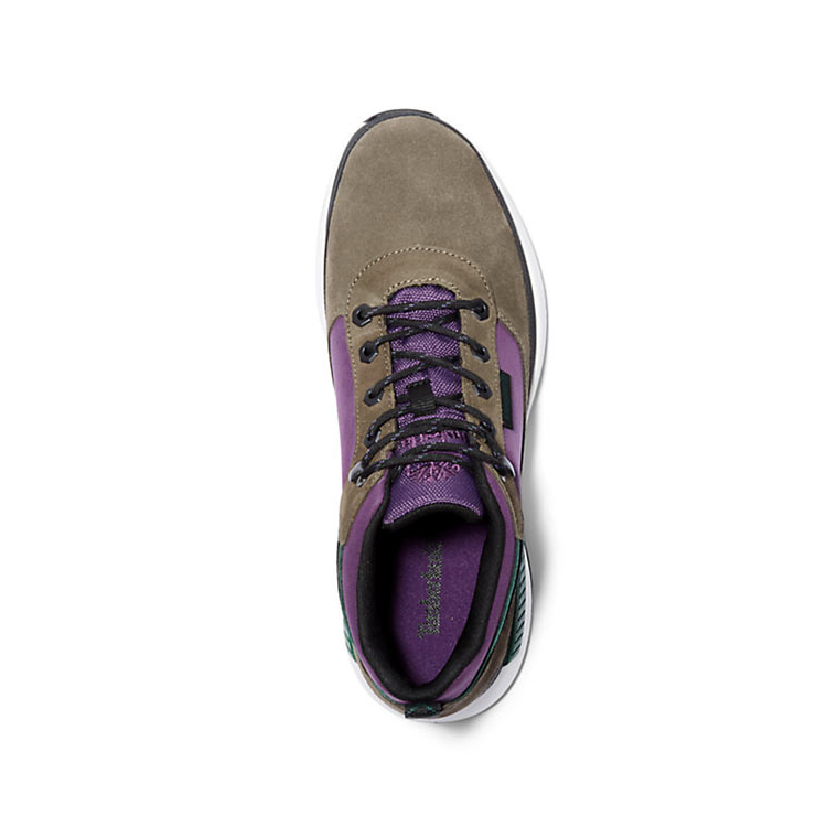 Shop Timberland Field Trekker 'Brown Purple' A24RW