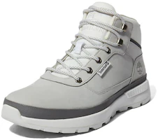 Lookbook Timberland添柏嶺 Field Trekker 耐磨防滑戶外登山鞋 冰灰色