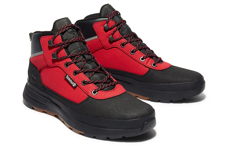 Shop Timberland Field Trekker Chukka 'Black Red' A5PJ2001