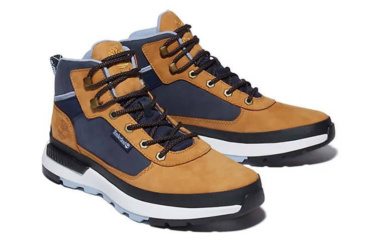 Shop Timberland Field Trekker Chukka 'Blue Yellow' A2FVX231