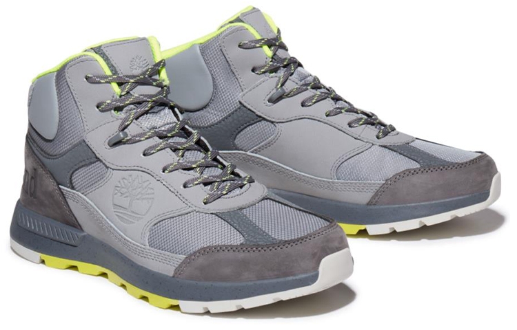 Lookbook Timberland Field Trekker Mid ''Gris Moyen'' A2AC5085