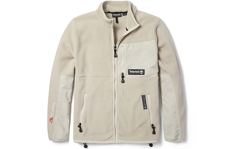 Timberland Fleece-Lined Logo Outdoor Jacket - Unisex Full-Zip Sportswear A5VJ5-CY2