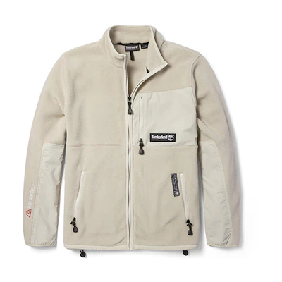 Timberland Fleece-Lined Logo Outdoor Jacket - Unisex Full-Zip Sportswear A5VJ5-CY2
