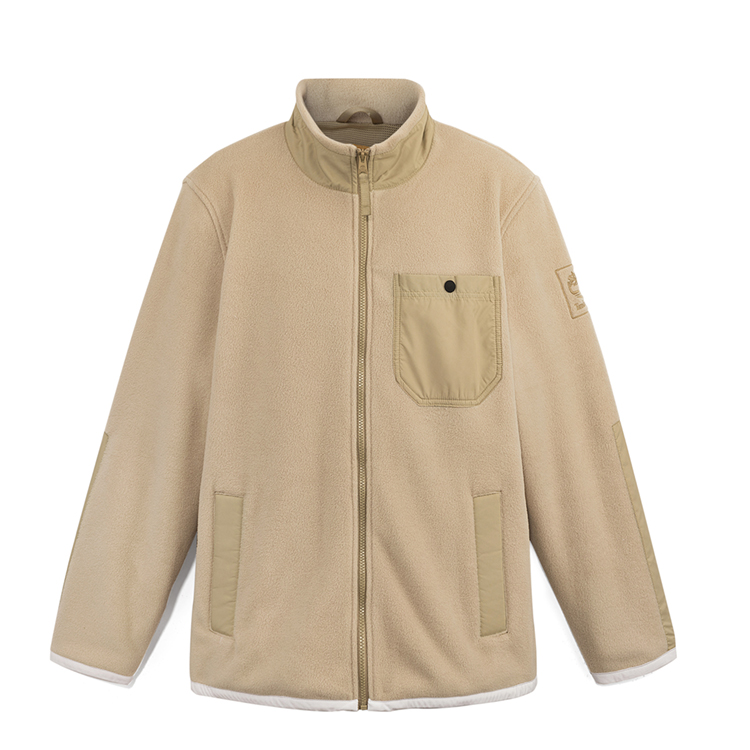 Timberland Fleece Outdoor Lightweight Warm Jacket for Men Licorice Yellow A6NZ1DH4