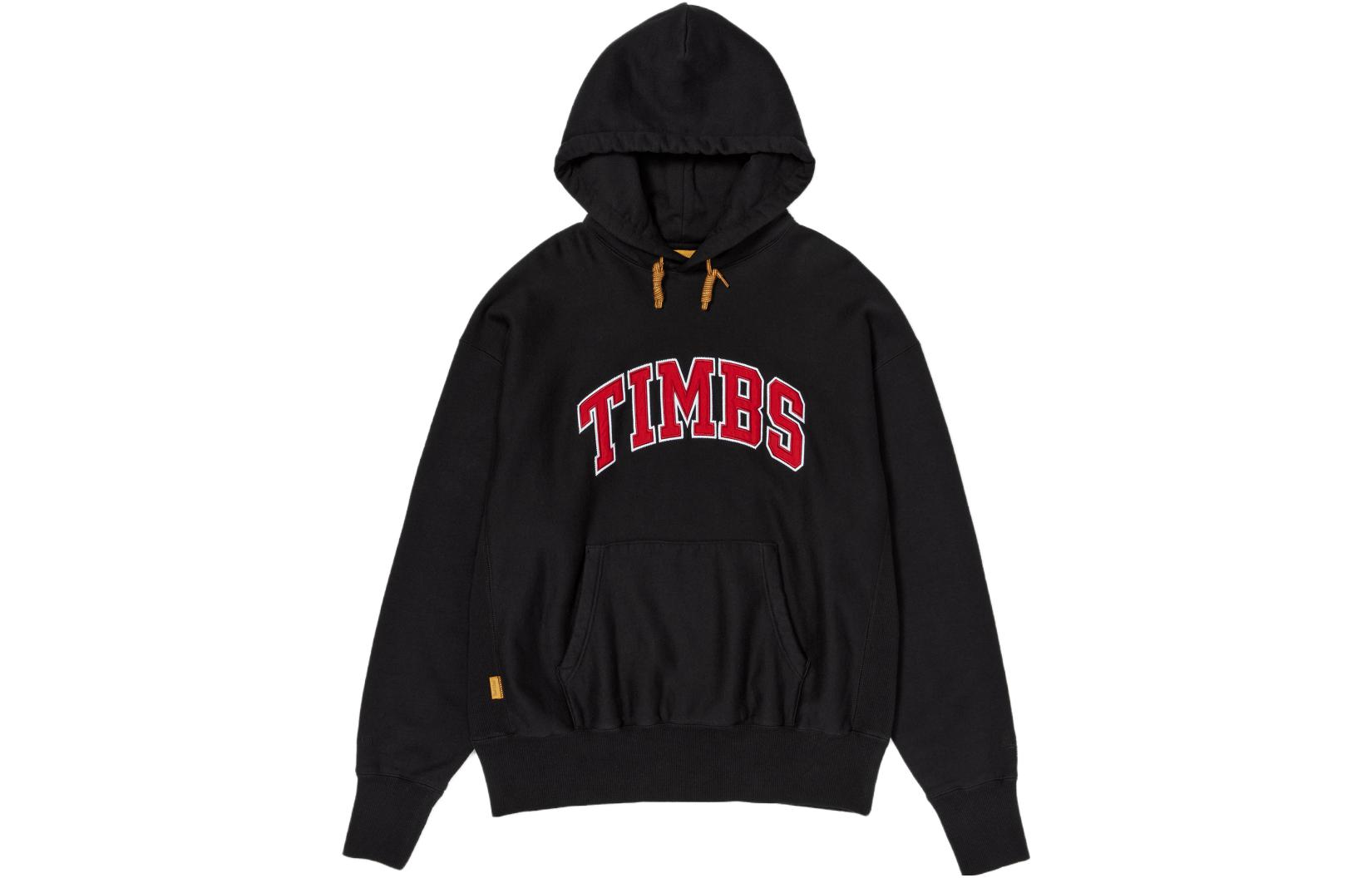 Timberland FW23 +81 3 Series Nylon Patchwork Hoodie Unisex - Black A61ZU-001