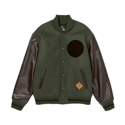 Timberland FW23 +81 3 Series Tree Logo V-Neck Jacket Unisex Dark Green A6UEE-U31