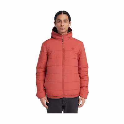 Timberland GARFIELD THERMARANGE™ Logo Hooded Insulated Jacket Red A6G39-DV5