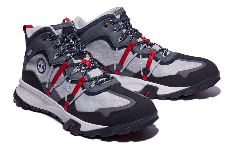Shop Timberland Garrison Trail 'Grey Black Waterproof' A2QEG033