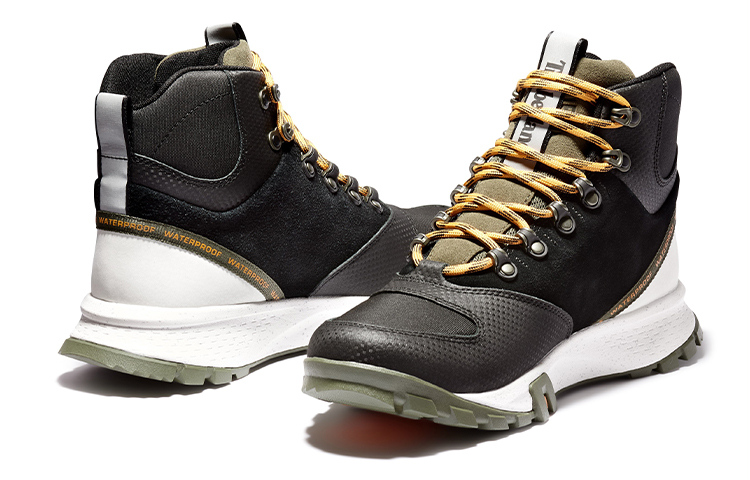 Lookbook Timberland Garrison Trail 'Olive' Sepatu Hiking Pria/Wanita A25YP015