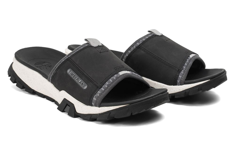 Shop 添柏岚 Garrison Trail 舒適休閒拖鞋 黑色