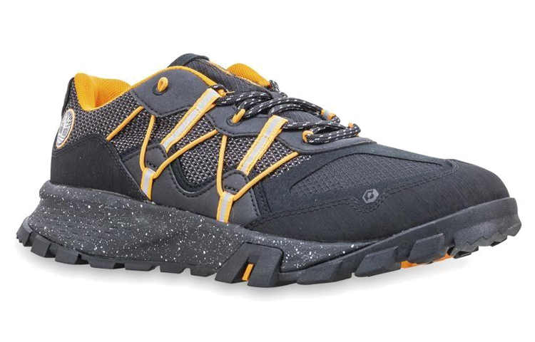 Lookbook Timberland Garrison Trail Low 'Hitam Oranye' A41RP