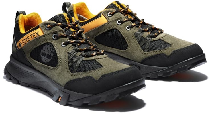 Timberland Garrison Trail Waterproof Low Hikers 'Black Green Yellow' A26M1A58 Lookbook Timberland Garrison Trail Waterproof Low Hikers 'Black Green Yellow' A26M1A58