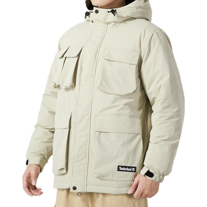 Timberland Gray Stone Outdoor Windproof Utility Jacket with Multiple Pockets A26SKCY2 圖 4