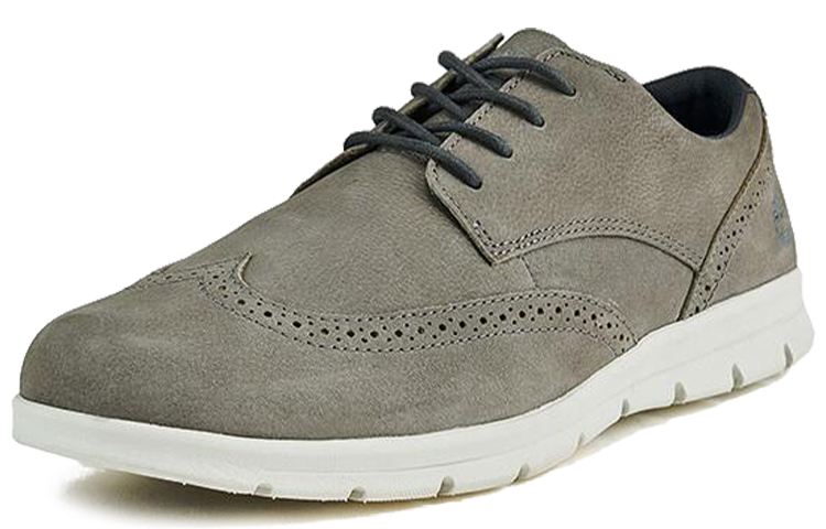 Lookbook Timberland添柏嵐 Graydon 商務休閒鞋 寬版 灰