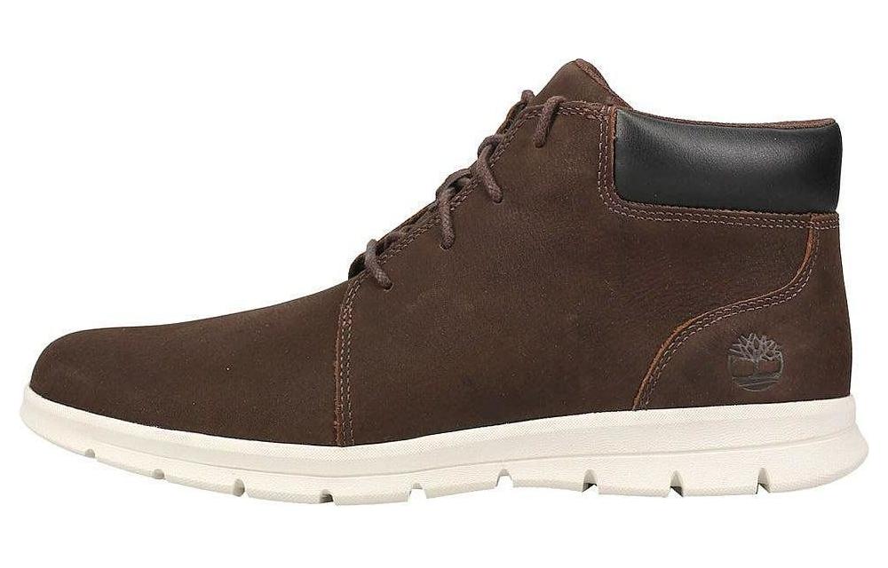 Buy 添柏嵐 舒適百搭 減震耐磨 中幫 生活休閒鞋 男款 褐色