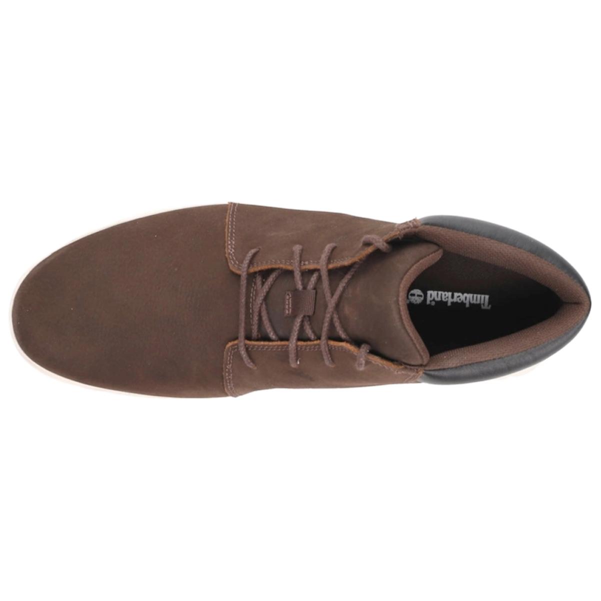 Shop 添柏嵐 舒適百搭 減震耐磨 中幫 生活休閒鞋 男款 褐色