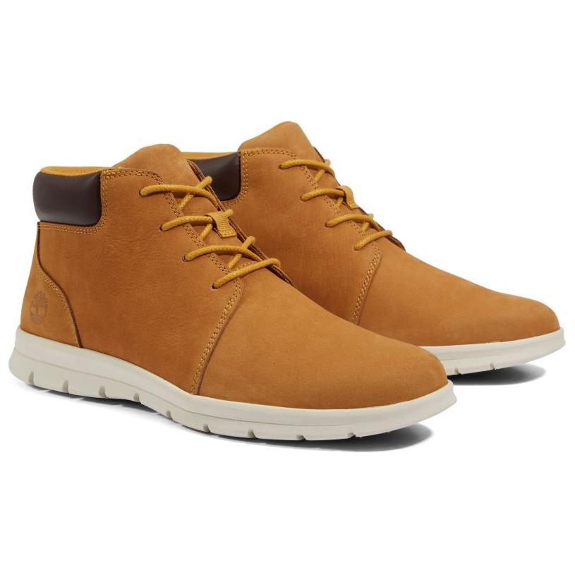 Lookbook 添柏岚 Graydon Chukka Basic 耐磨減震 舒適百搭 中筒 戶外靴 男款 棕色