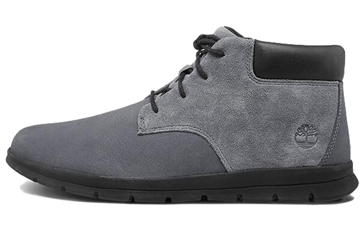 Timberland Graydon Leather Chukka Wide-Fit Boots 'Grey' A1ZM4