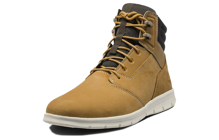 Lookbook Timberland Graydon Mid Lightweight Chukka But 'Wheat' Lelaki Kasual. A1OEA