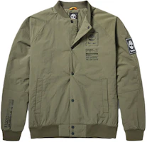Timberland Green Casual Quilted Workwear Bomber Jacket A2CCU-A58 Timberland Green Casual Quilted Workwear Bomber Jacket A2CCU-A58