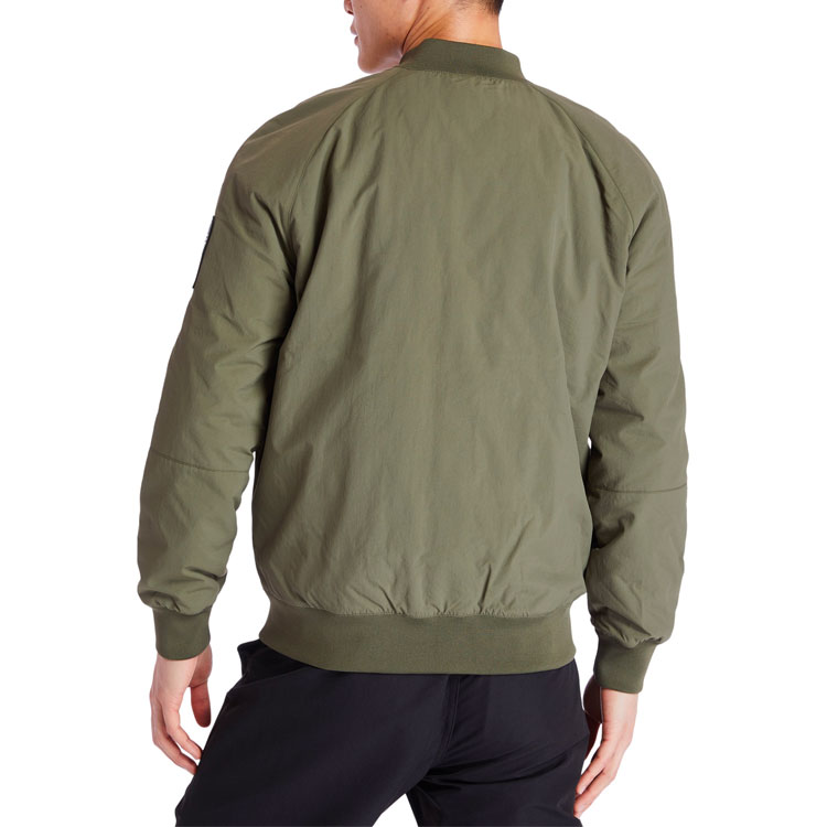 Shop Chaqueta Bomber Acolchada Casual Verde Timberland para Trabajo. A2CCU-A58