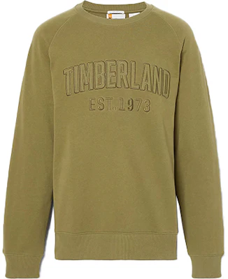 Timberland Green Crewneck Pullover with Alphanumeric Embroidery A669D-V46 Buy Timberland Green Crewneck Pullover with Alphanumeric Embroidery A669D-V46