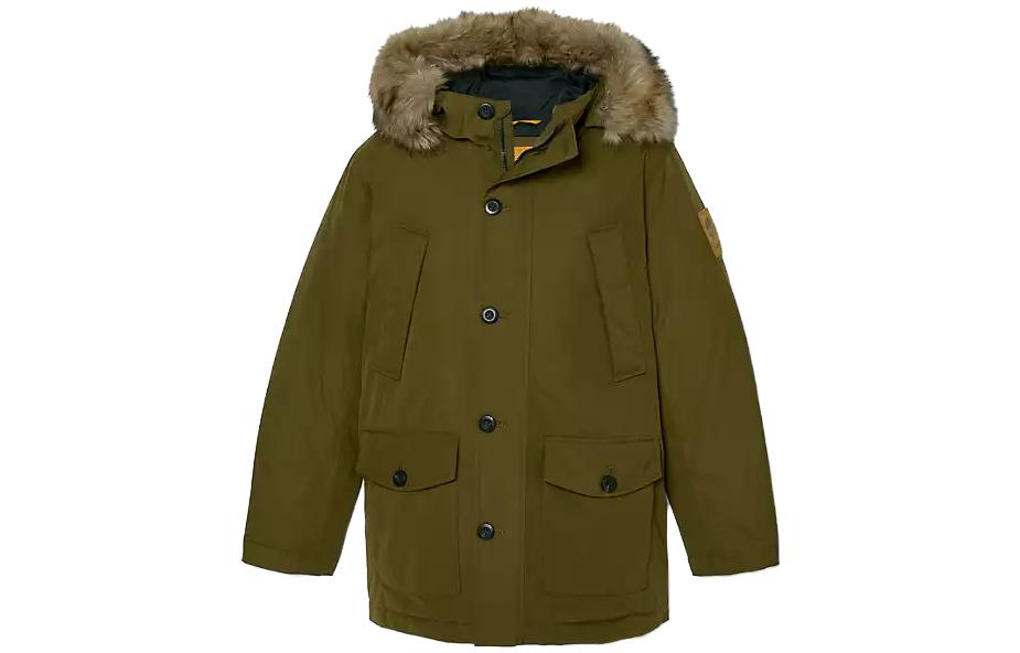 Timberland Green DryVent™ Hooded Waterproof Logo Jacket A22W2-302