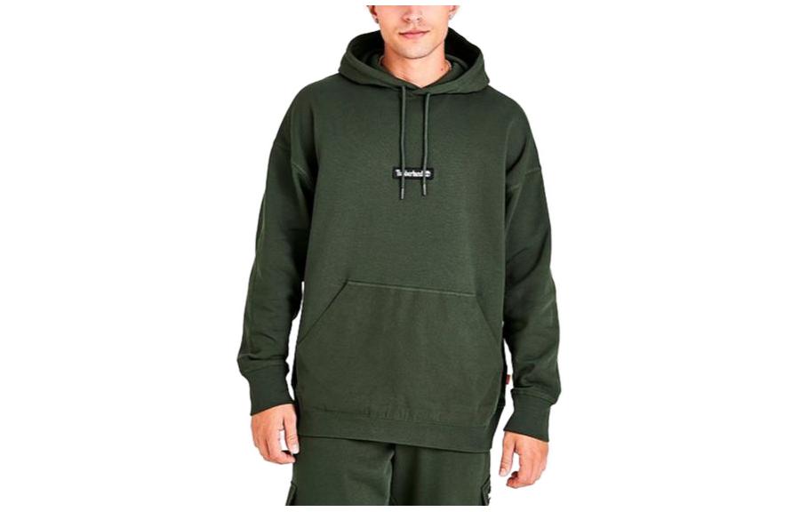 Timberland Green Embroidered Patch Pullover Work Hoodie TB0A5PXR-310