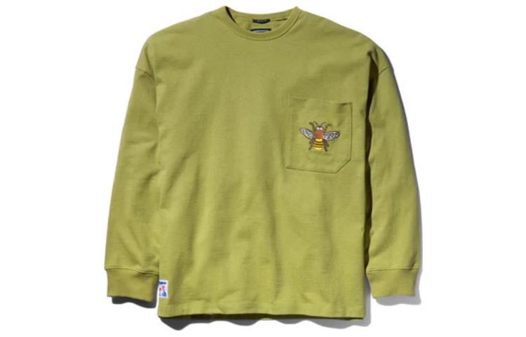 Timberland Green Graphic Print Crewneck Pullover Sweatshirt TB0A2FT5-CH9